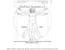 Tablet Screenshot of davinci-systems.es